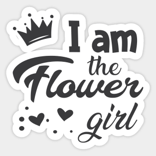 Flower Girl - I'm the flower girl Sticker